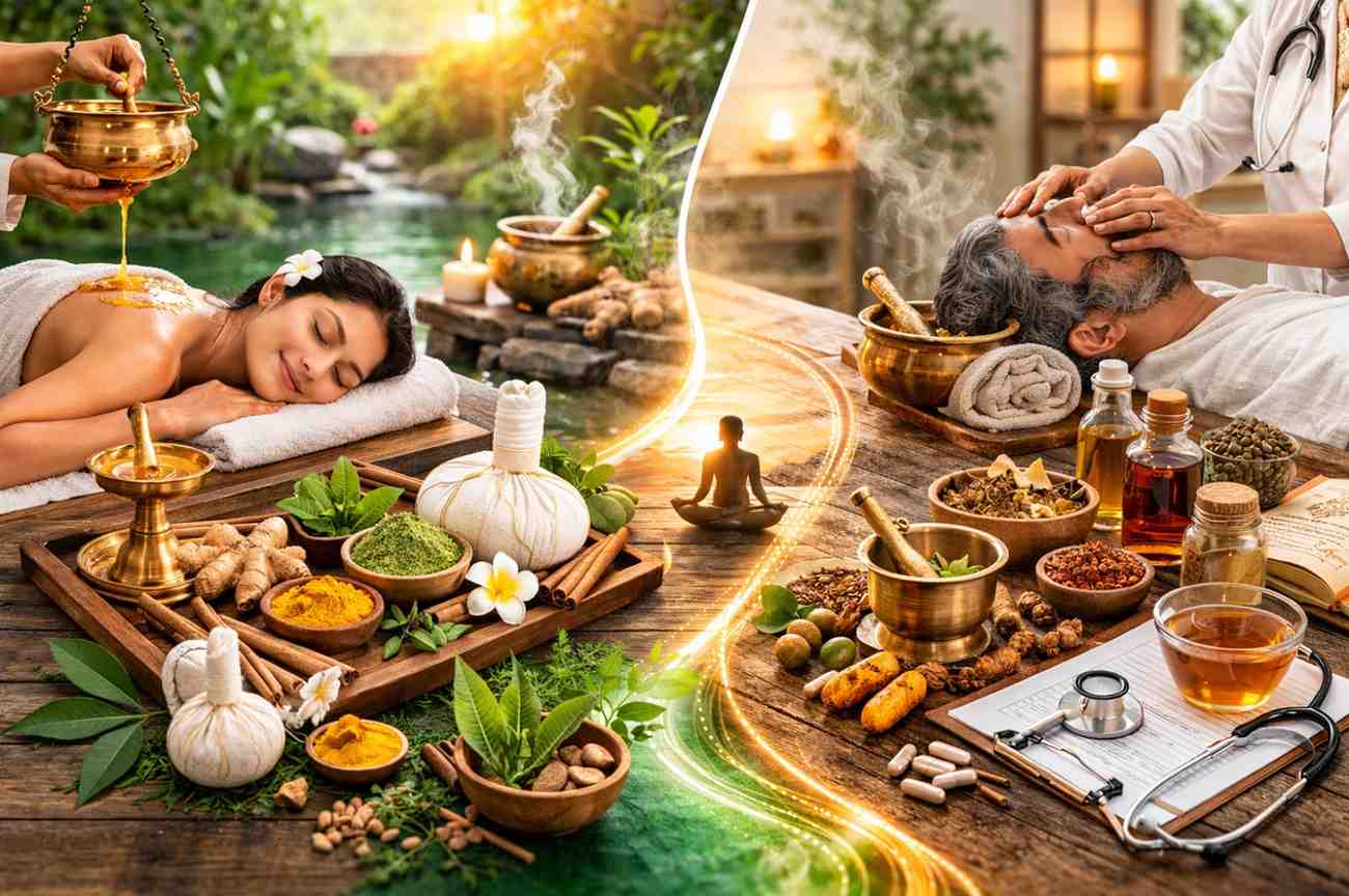 Panchakarma for wellness vs chronic disease