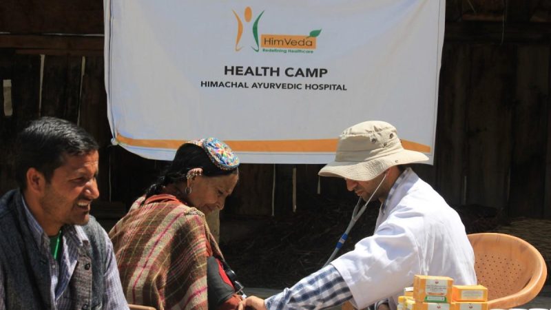 Community Service-Health Camp of Himveda